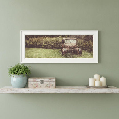 Rusty Clearing 1 White Framed Print Wall Art HomeRoots