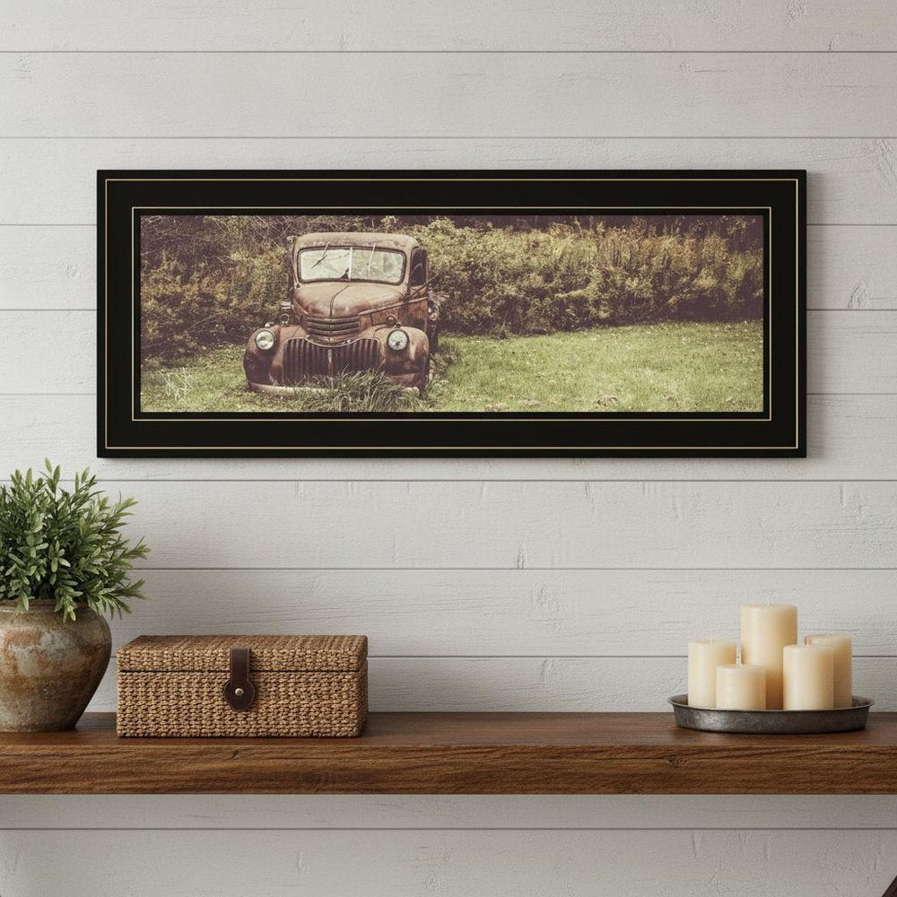 Rusty Clearing 2 Black Framed Print Wall Art HomeRoots