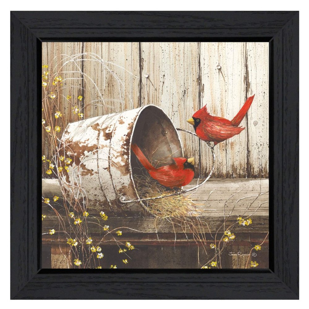 Playing Around 1 Black Framed Print Wall Art — view 1
