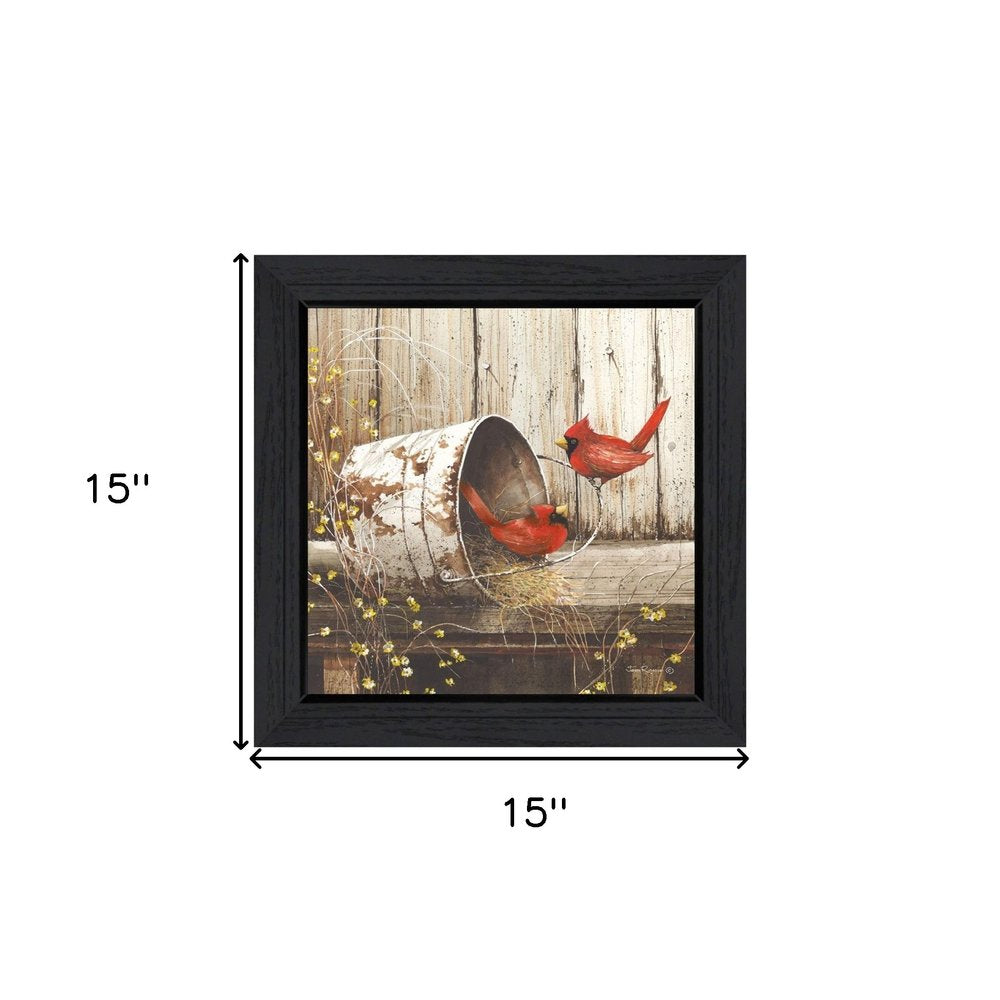 Playing Around 1 Black Framed Print Wall Art — view 4