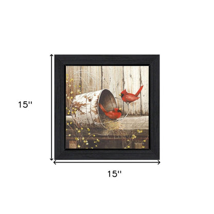 Playing Around 1 Black Framed Print Wall Art HomeRoots