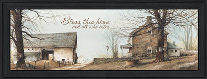 Bless This Home 1 Black Framed Print Wall Art HomeRoots