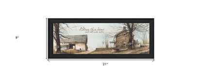 Bless This Home 1 Black Framed Print Wall Art HomeRoots