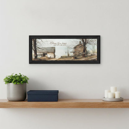 Bless This Home 1 Black Framed Print Wall Art HomeRoots
