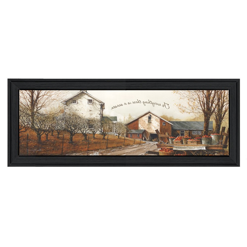 To Everything 1 Black Framed Print Wall Art HomeRoots