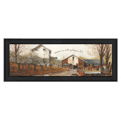 To Everything 1 Black Framed Print Wall Art HomeRoots