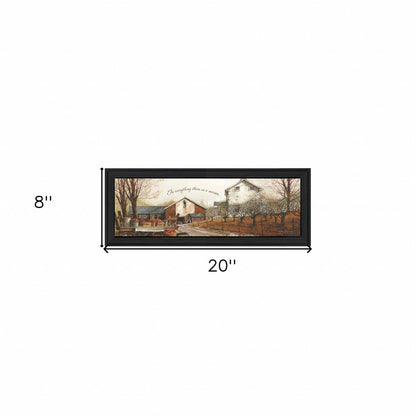 To Everything 1 Black Framed Print Wall Art HomeRoots