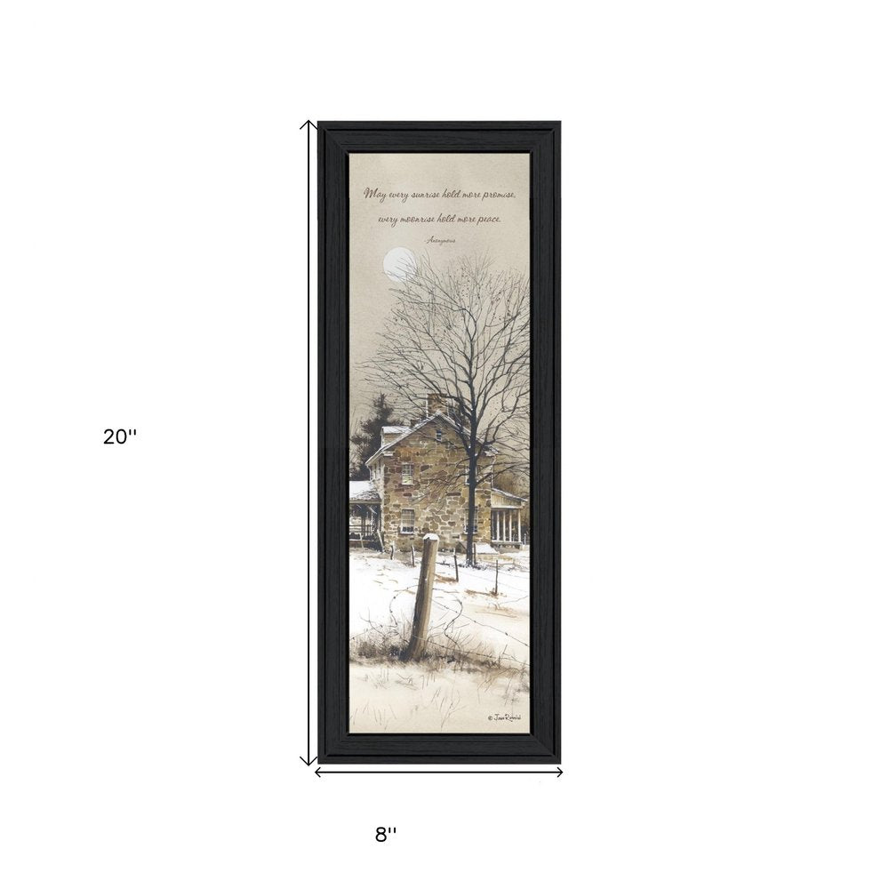 Promise And Peace Black Framed Print Wall Art — view 3