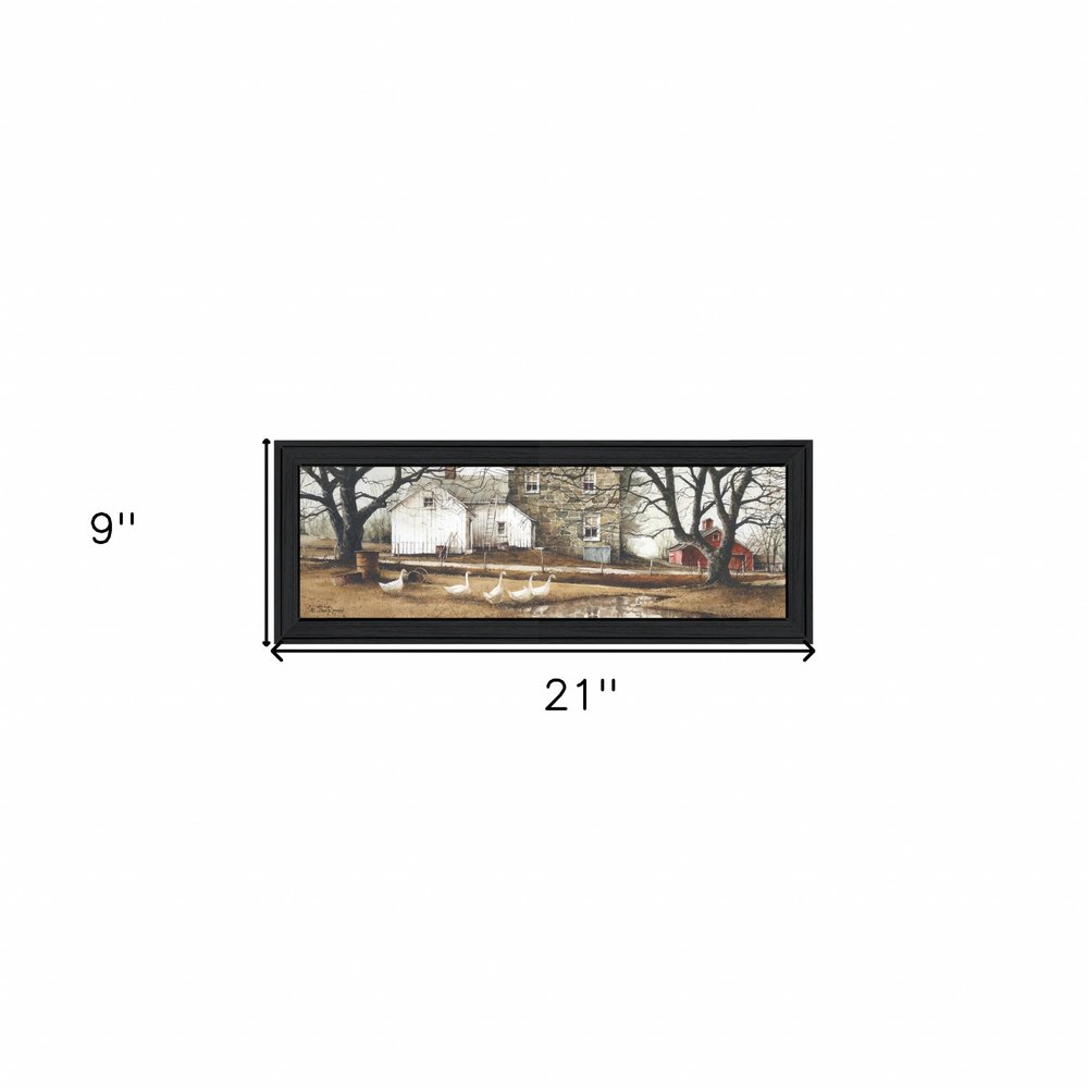 Puddle Jumpers 1 Black Framed Print Wall Art — view 4