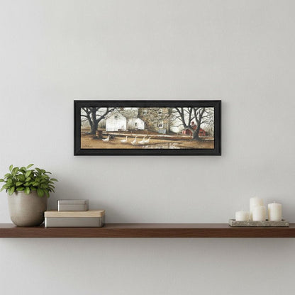 Puddle Jumpers 1 Black Framed Print Wall Art HomeRoots