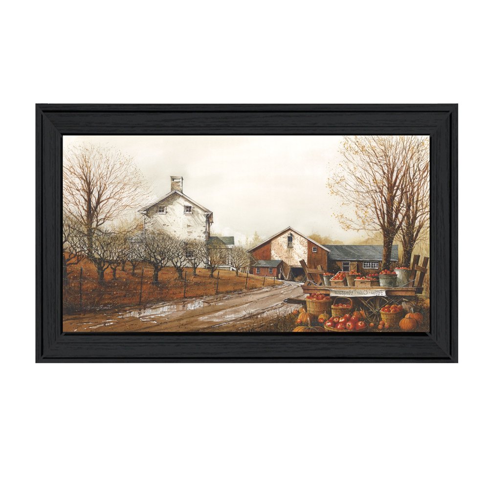 Autumns Bounty Black Framed Print Wall Art HomeRoots