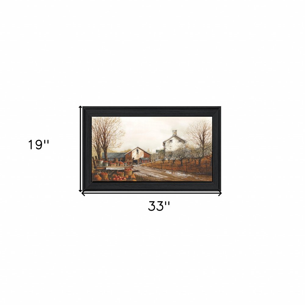 Autumns Bounty Black Framed Print Wall Art HomeRoots