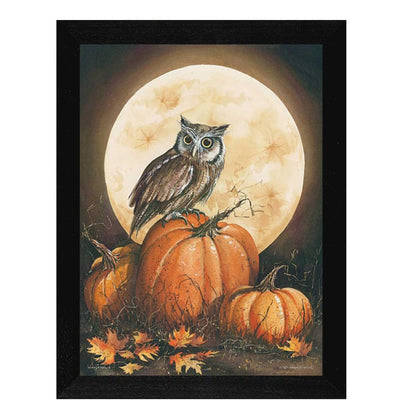 In the Pumpkin Patch Black Framed Print Wall Art HomeRoots
