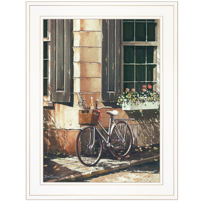 Picnic Getaway 1 White Framed Print Wall Art HomeRoots