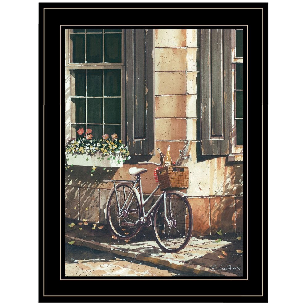 Picnic Getaway 2 Black Framed Print Wall Art HomeRoots