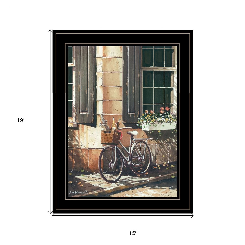 Picnic Getaway 2 Black Framed Print Wall Art HomeRoots