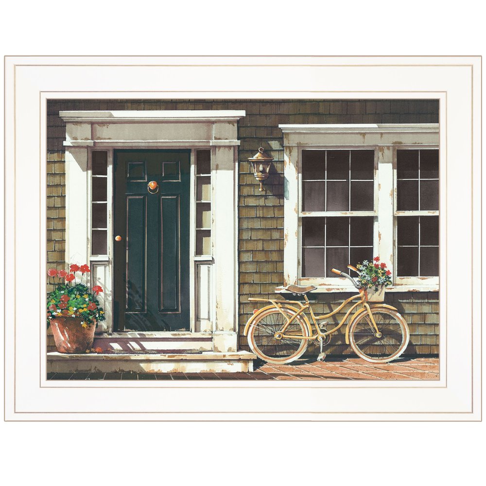 Parked Out Front 1 White Framed Print Wall Art HomeRoots