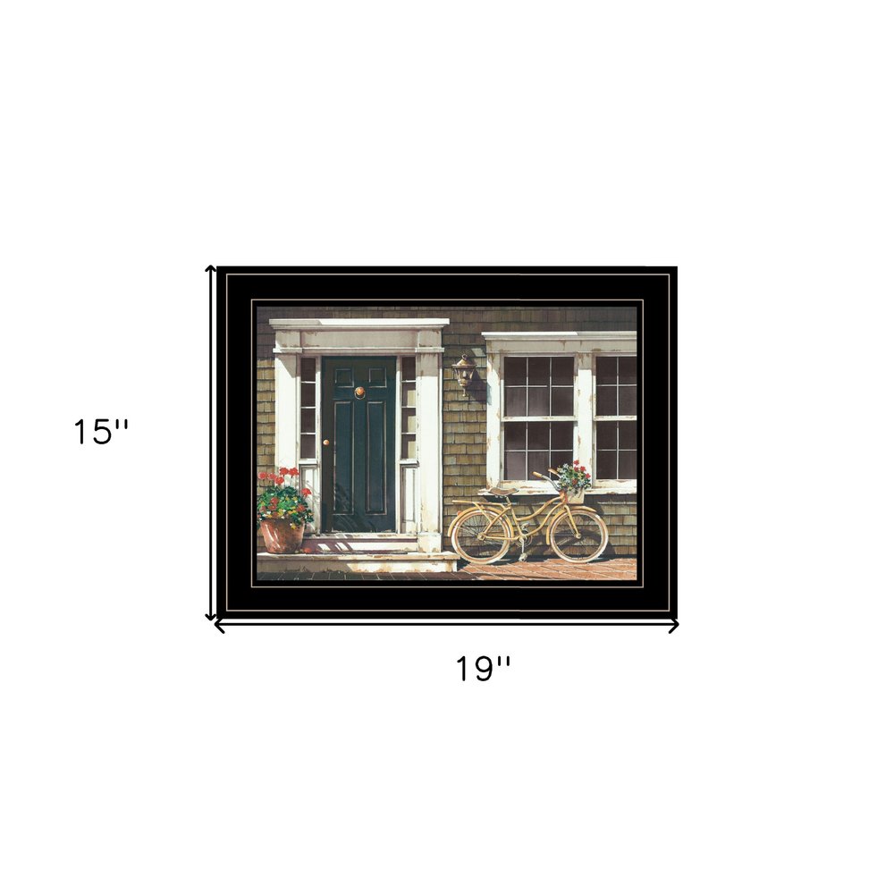 Parked Out Front 2 Black Framed Print Wall Art — view 4