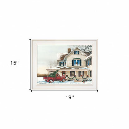 Preparing for Christmas 1 White Framed Print Wall Art HomeRoots