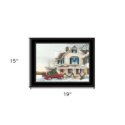 Preparing for Christmas 2 Black Framed Print Wall Art HomeRoots