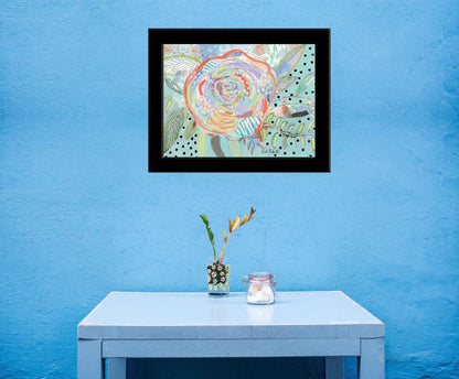 Bloom for Yourself 4 Black Framed Print Wall Art HomeRoots