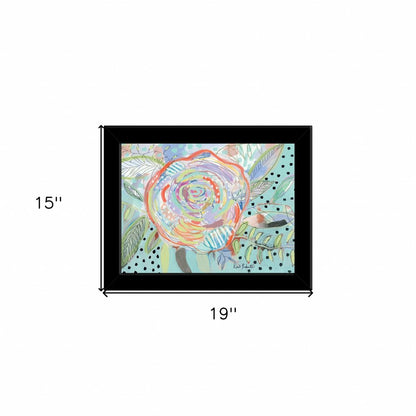 Bloom for Yourself 4 Black Framed Print Wall Art HomeRoots