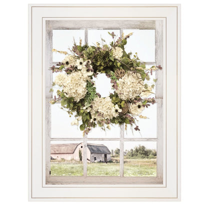 Pleasant View 2 White Framed Print Wall Art HomeRoots