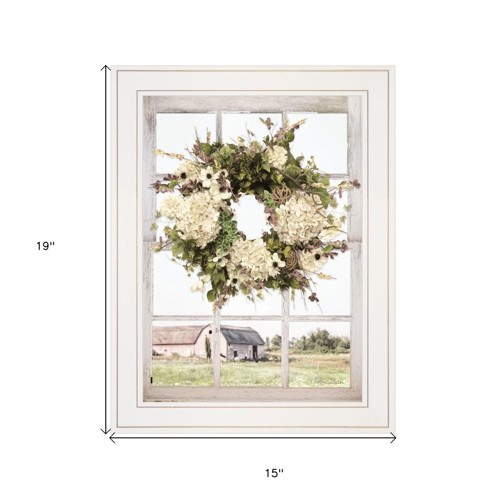 Pleasant View 2 White Framed Print Wall Art HomeRoots