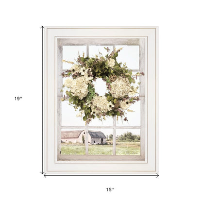 Pleasant View 2 White Framed Print Wall Art HomeRoots