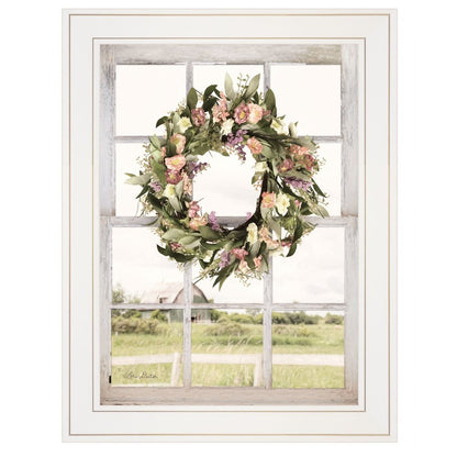 Summer View 2 White Framed Print Wall Art HomeRoots