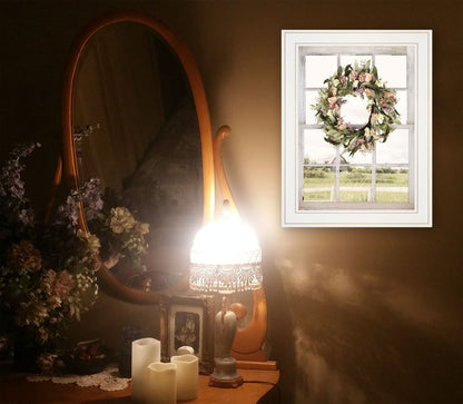 Summer View 2 White Framed Print Wall Art HomeRoots