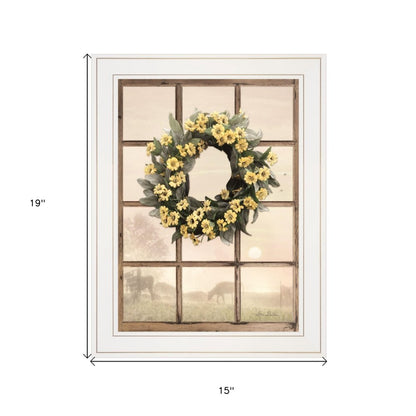 Country Gazing 2 White Framed Print Wall Art HomeRoots