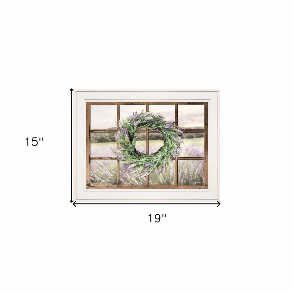 Country Gazing 3 White Framed Print Wall Art HomeRoots