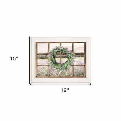 Country Gazing 3 White Framed Print Wall Art HomeRoots