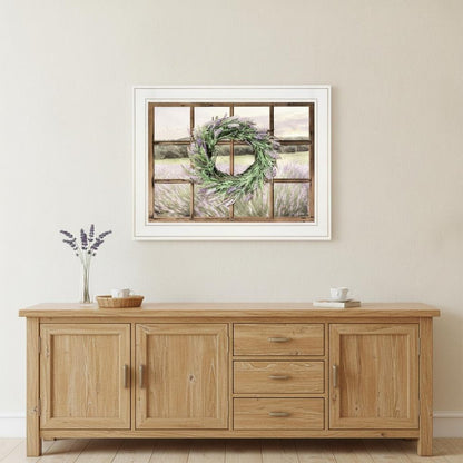 Country Gazing 3 White Framed Print Wall Art HomeRoots