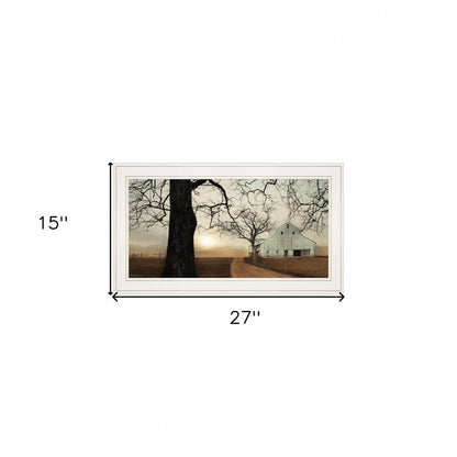 Millersburg Sunrise 2 White Framed Print Wall Art HomeRoots