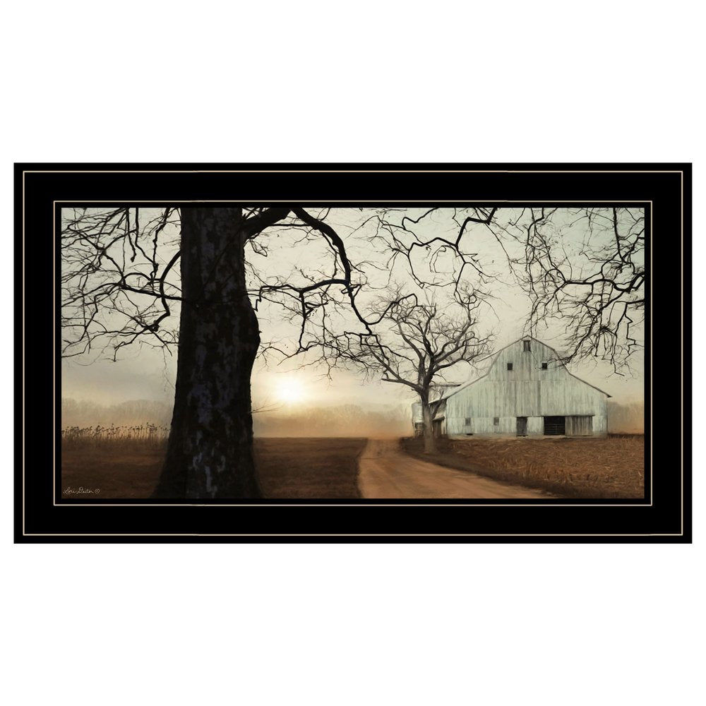 Millersburg Sunrise 1 Black Framed Print Wall Art — view 2