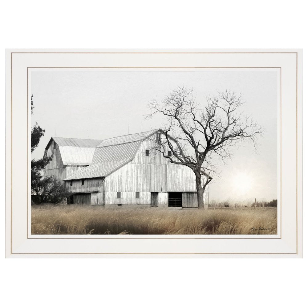 Ohio Fields I 1 White Framed Print Wall Art HomeRoots