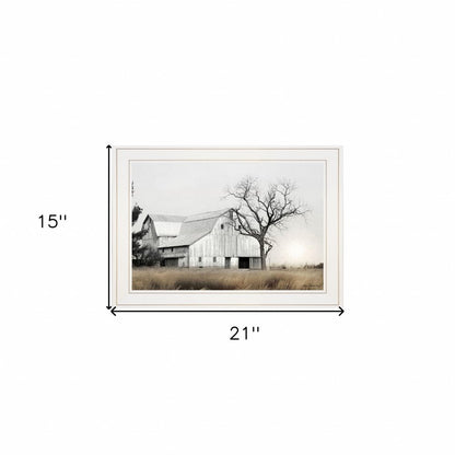 Ohio Fields I 1 White Framed Print Wall Art HomeRoots