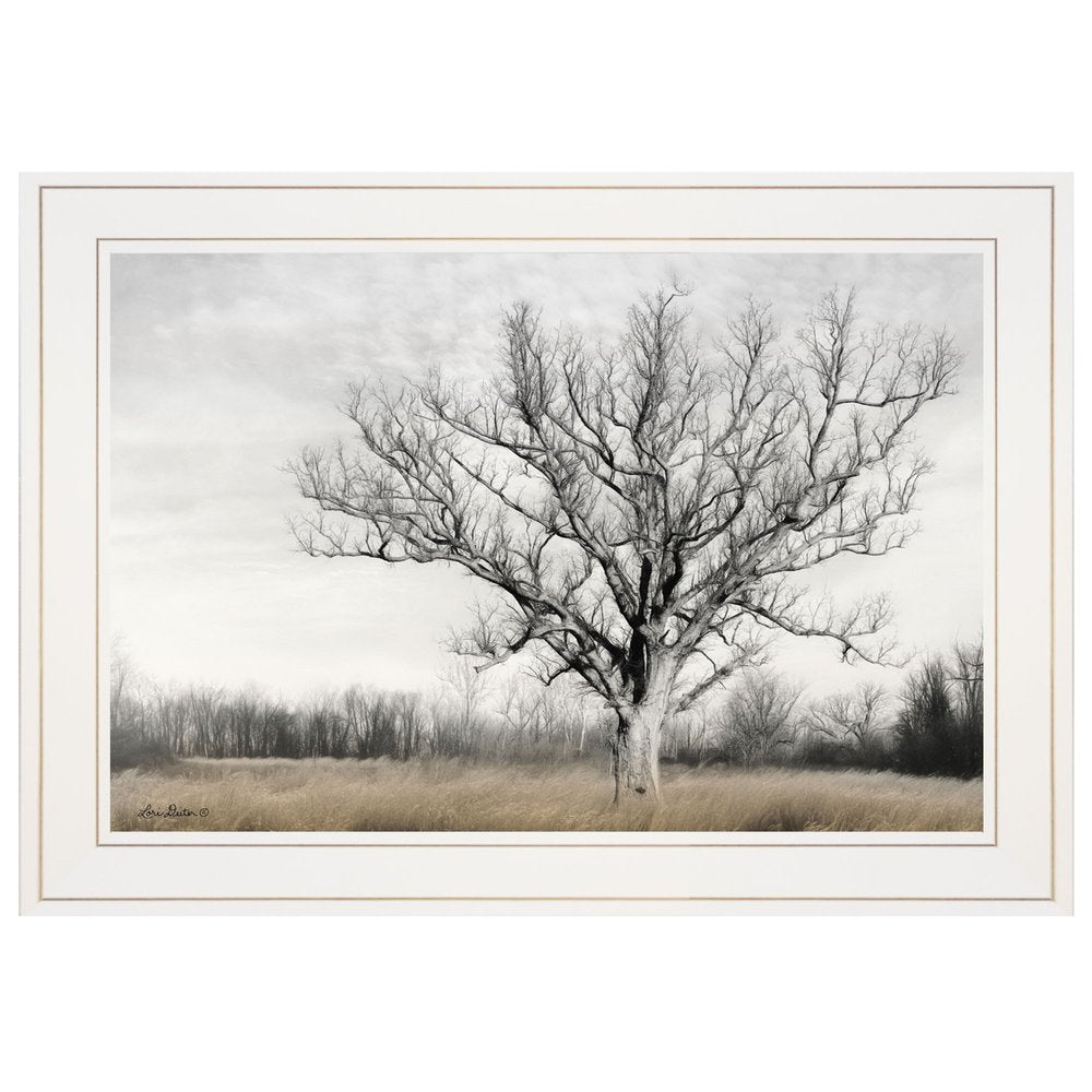 Earth and Sky 1 White Framed Print Wall Art — view 1