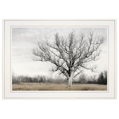 Earth and Sky 1 White Framed Print Wall Art HomeRoots