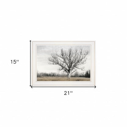 Earth and Sky 1 White Framed Print Wall Art HomeRoots