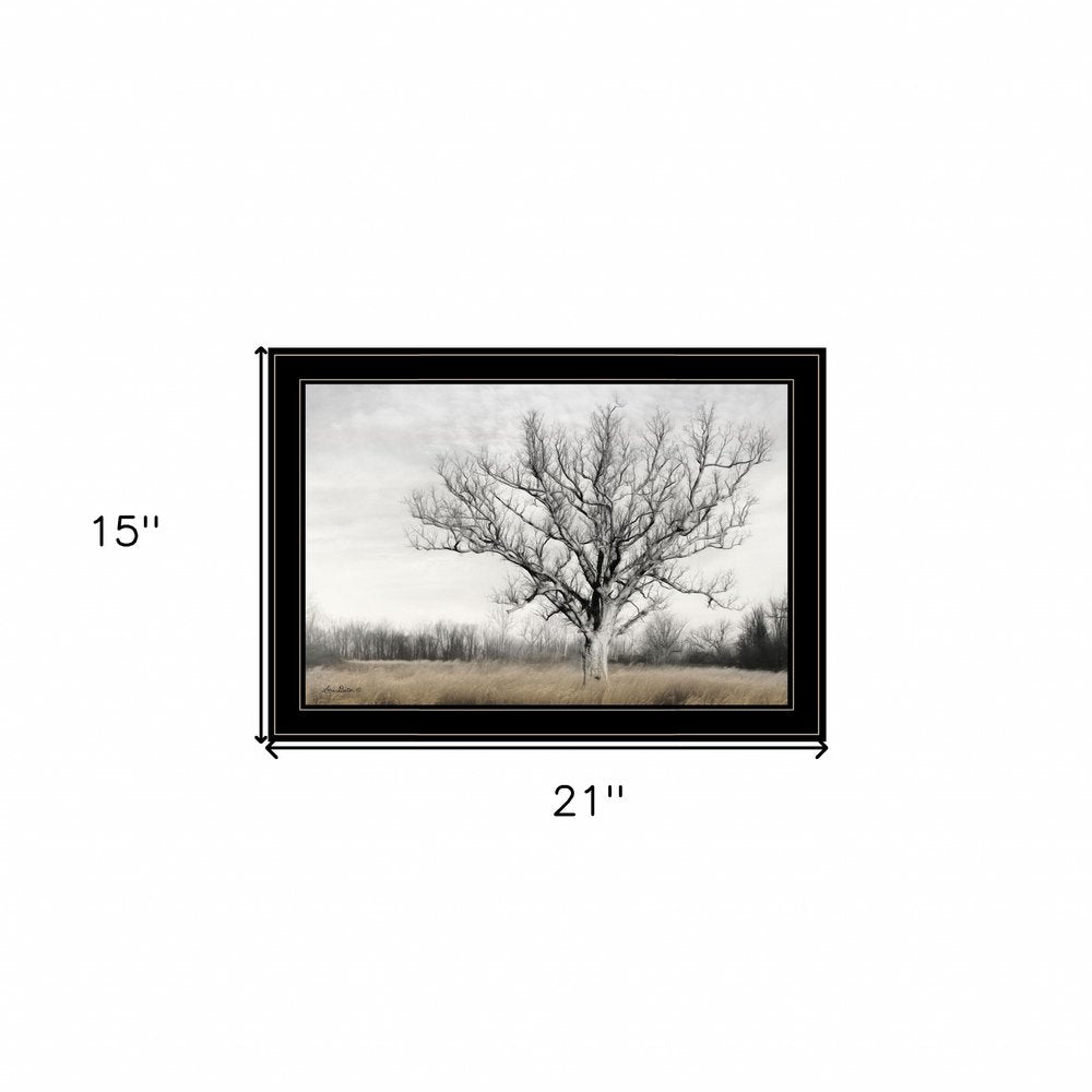 Earth and Sky 2 Black Framed Print Wall Art — view 3