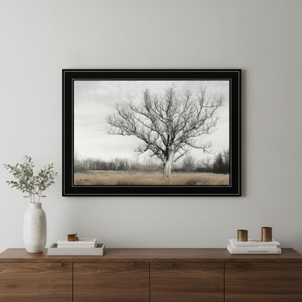 Earth and Sky 2 Black Framed Print Wall Art HomeRoots
