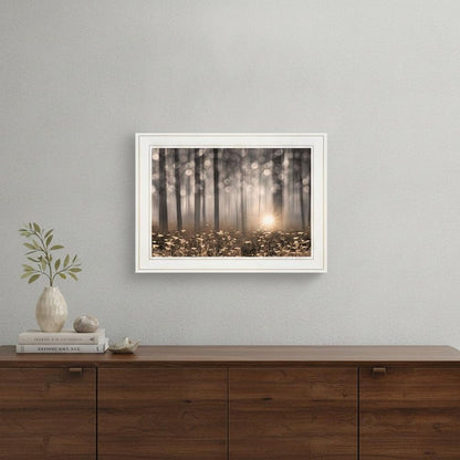 Enchanted Morning 1 White Framed Print Wall Art HomeRoots