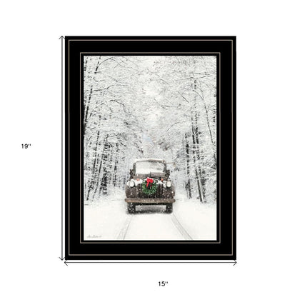 Antique Christmas 2 Black Framed Print Wall Art HomeRoots