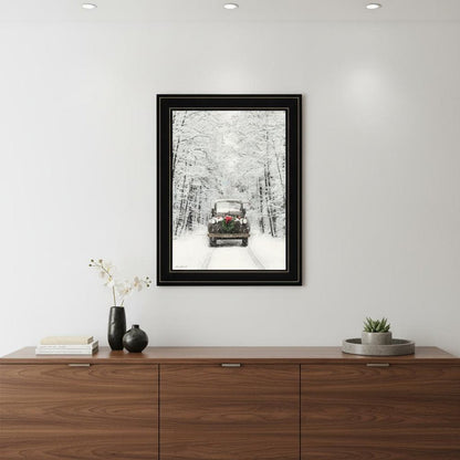 Antique Christmas 2 Black Framed Print Wall Art HomeRoots