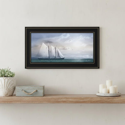 Adventure on the Seas 2 Black Framed Print Wall Art HomeRoots
