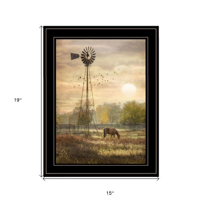 Berks Co Sunrise Black Framed Print Wall Art HomeRoots