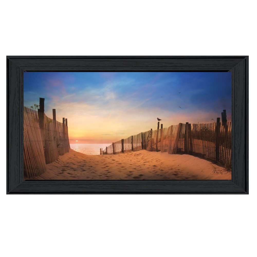 A New Day 3 Black Framed Print Wall Art HomeRoots